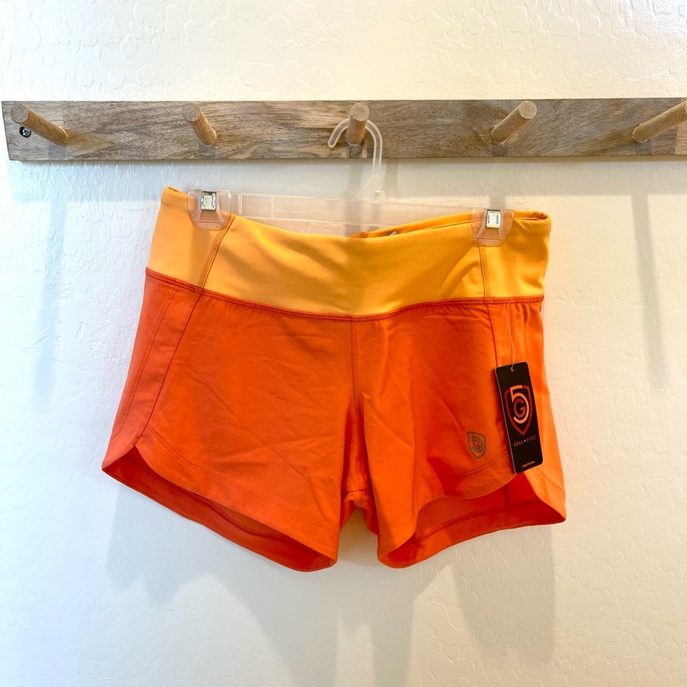 NEVER WORN, Goal Five athletic shorts, size s